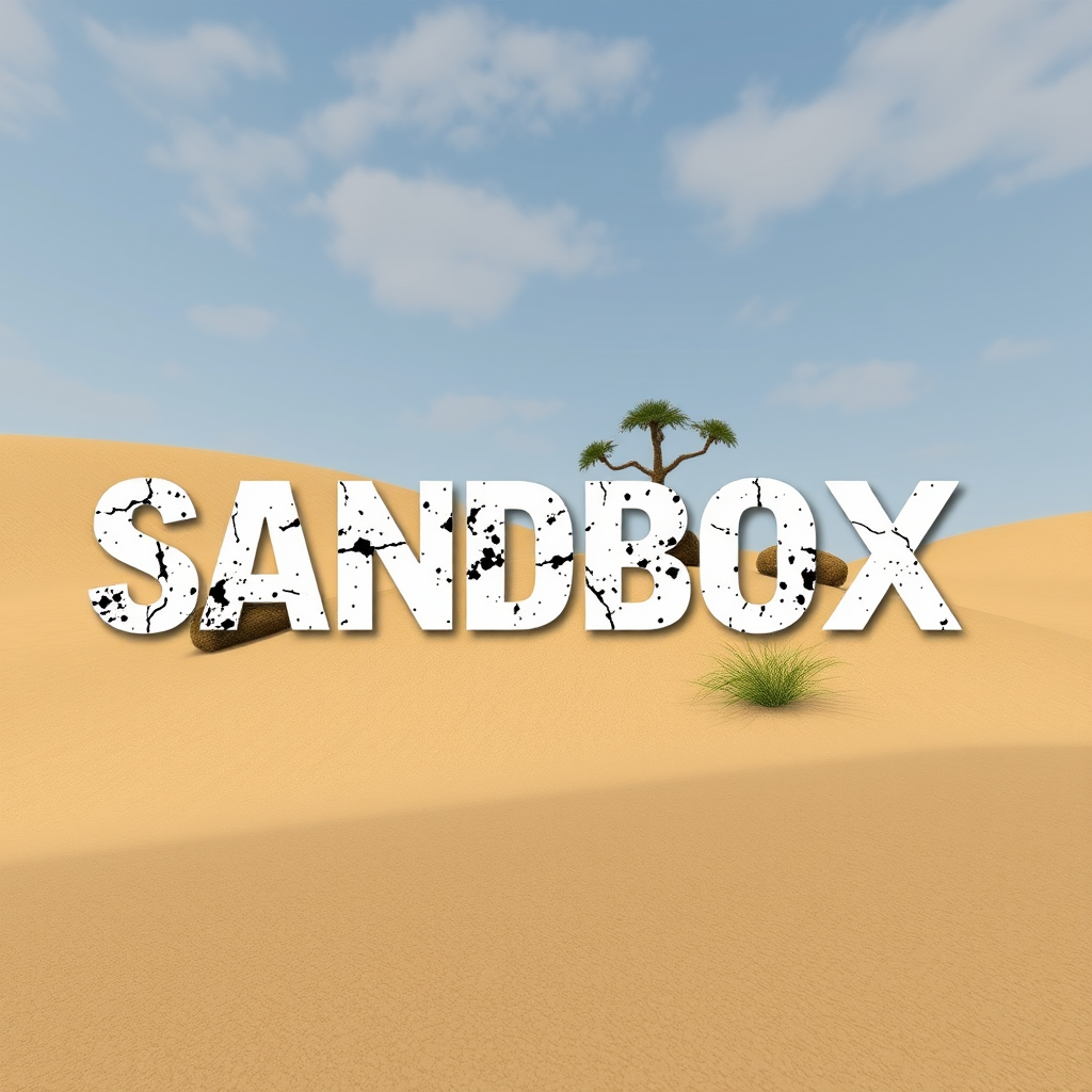 Garry's Mod game server hosting logo with sandbox theme
